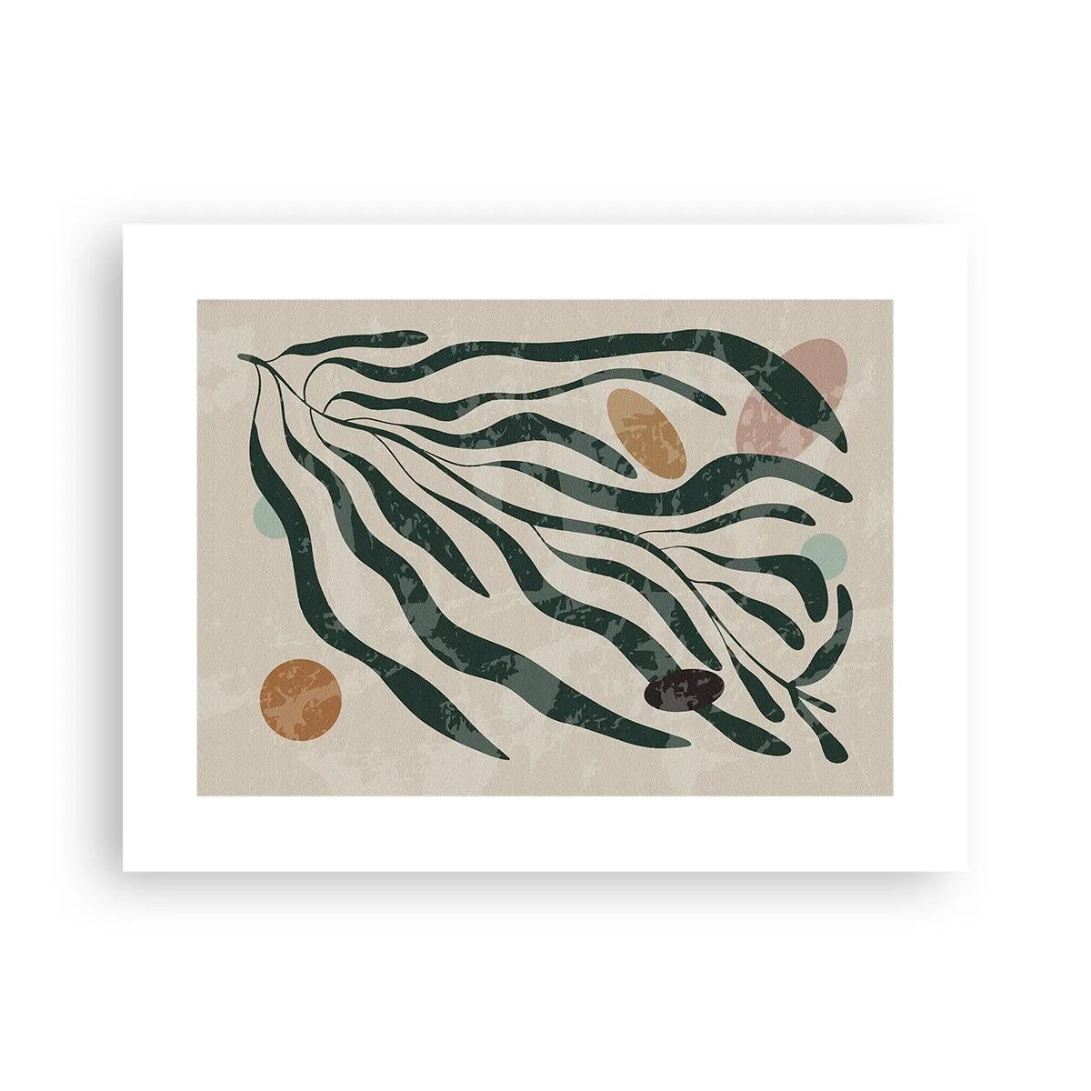 Poster - Tussen het groen - 40x30 cm