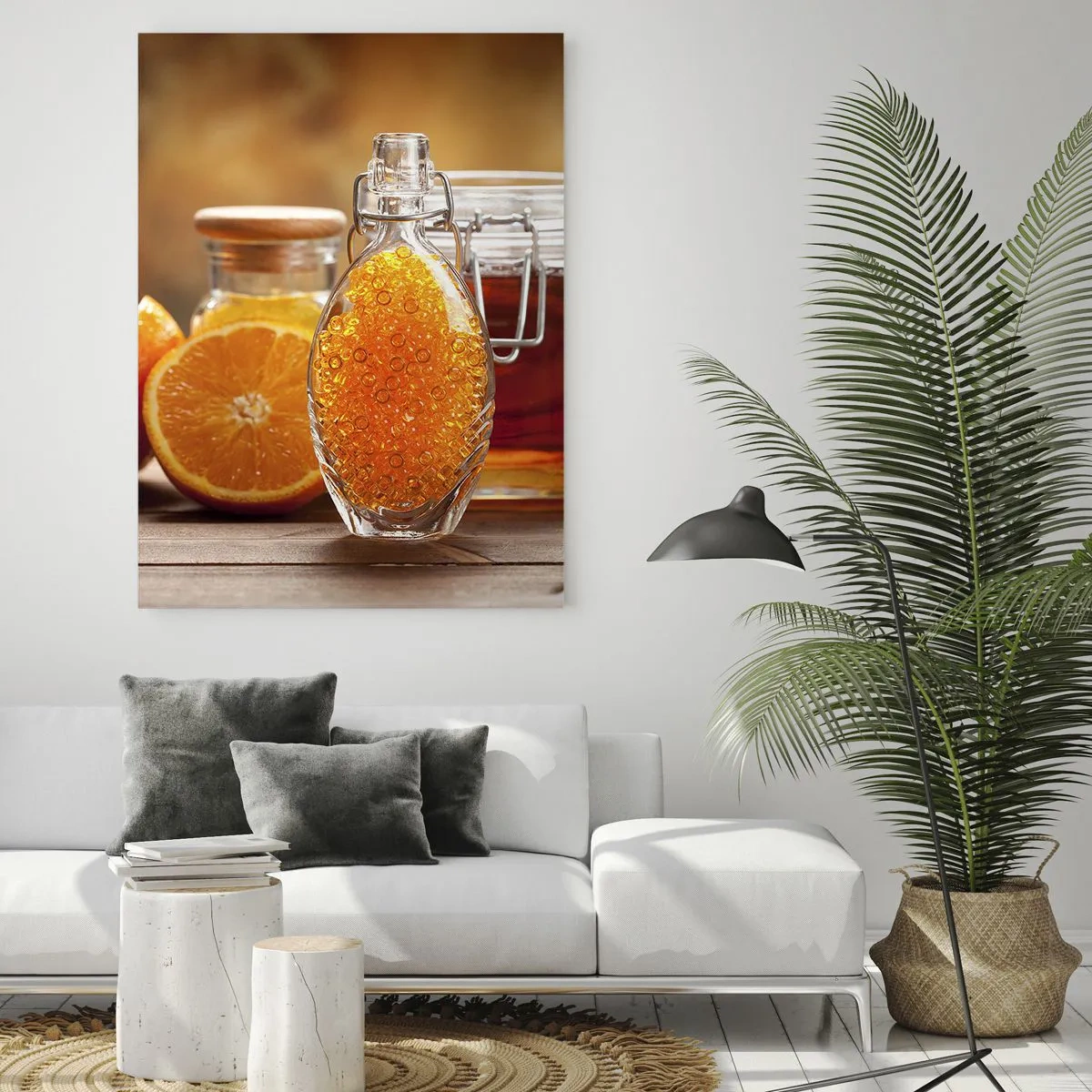Schilderen op glas - Zonnige smaken en aroma's - 50x70 cm