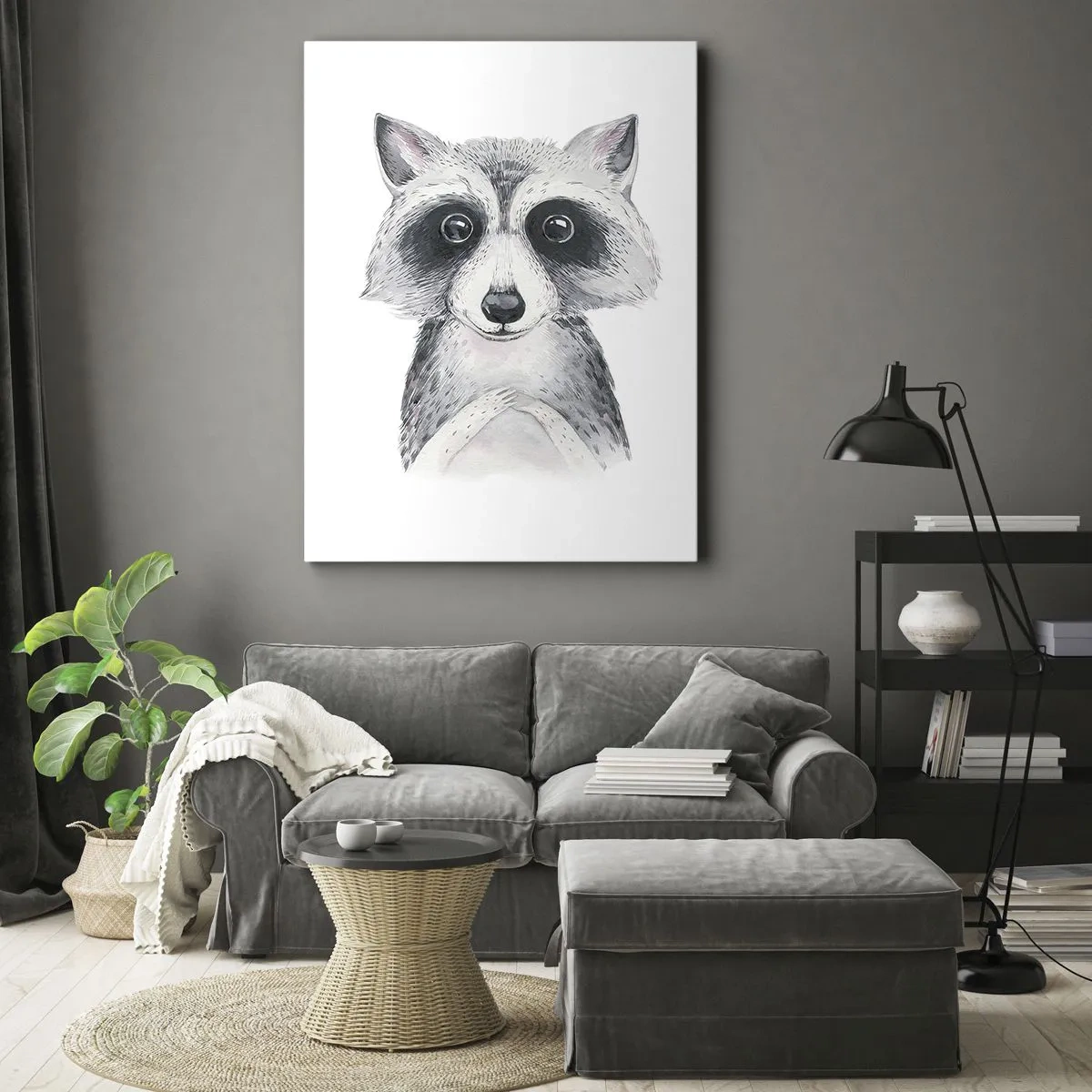 Schilderen op canvas - Een moment om te verhuizen - 50x70 cm