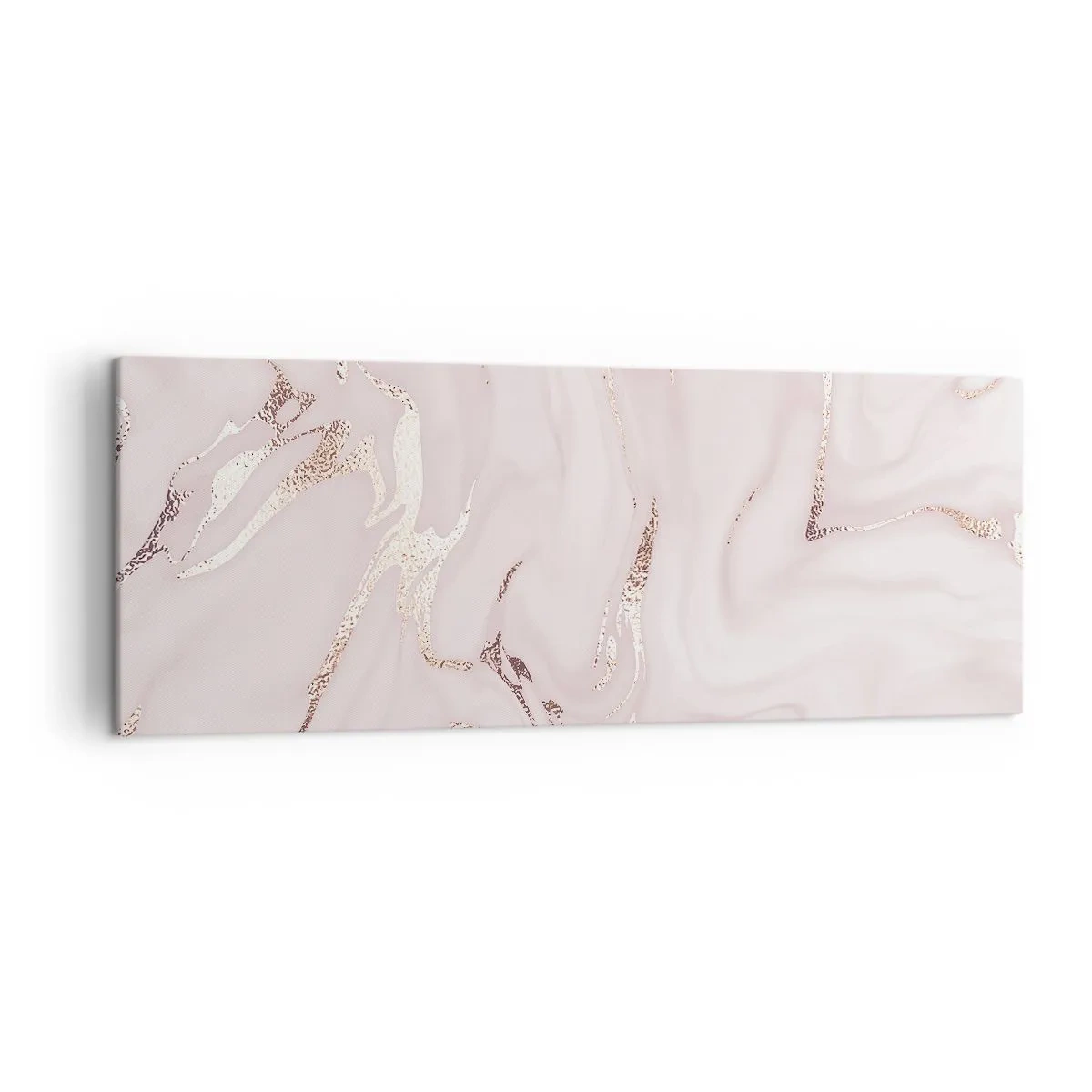 Schilderen op canvas - In een roze sjaal - 140x50 cm