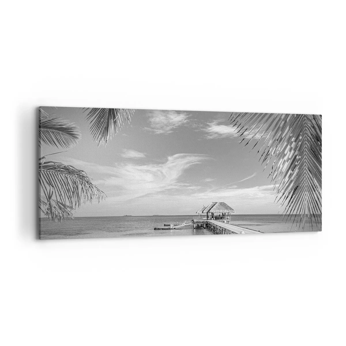 Schilderen op canvas - Herinnering of droom? - 120x50 cm