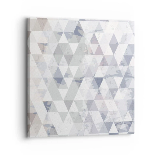 Schilderen op canvas - In ritme op drie - 30x30 cm