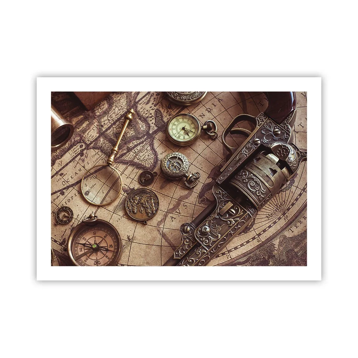 Poster - Avontuur roept - 70x50 cm
