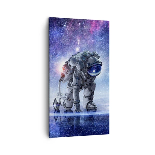 Schilderen op canvas - De sterrenhemel boven mij - 45x80 cm