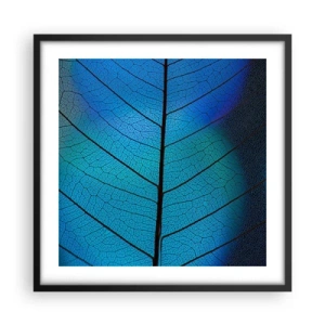 Poster in een zwarte lijst - Ingewikkelde constructie - 50x50 cm