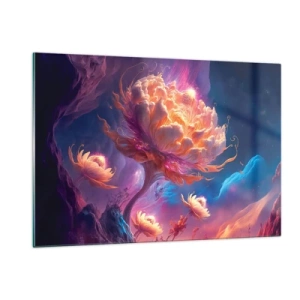 Schilderen op glas - Andere wereld - 120x80 cm