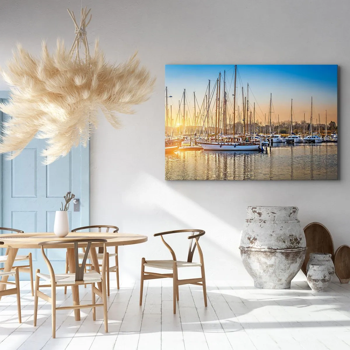 Schilderen op canvas - De wind moet ook slapen - 120x80 cm
