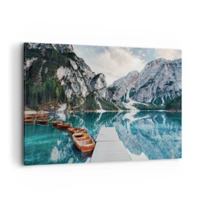 Schilderen op canvas - We zullen je schoonheid laten zien - 120x80 cm