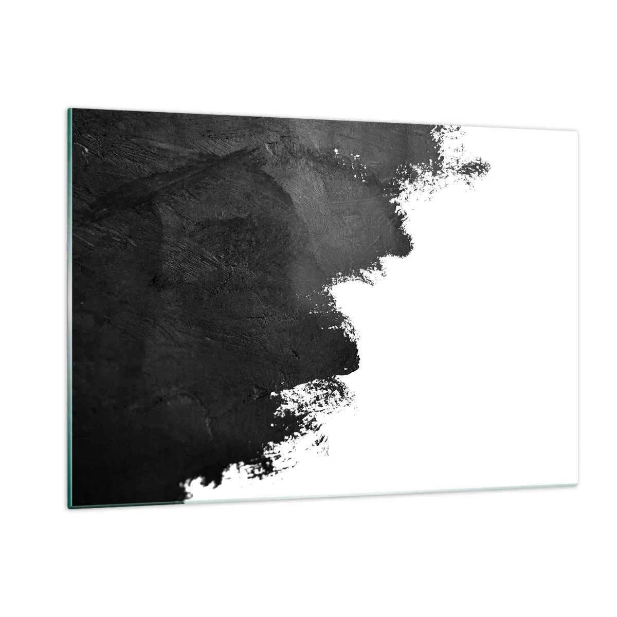 Schilderen op glas - Elementen: aarde - 120x80 cm