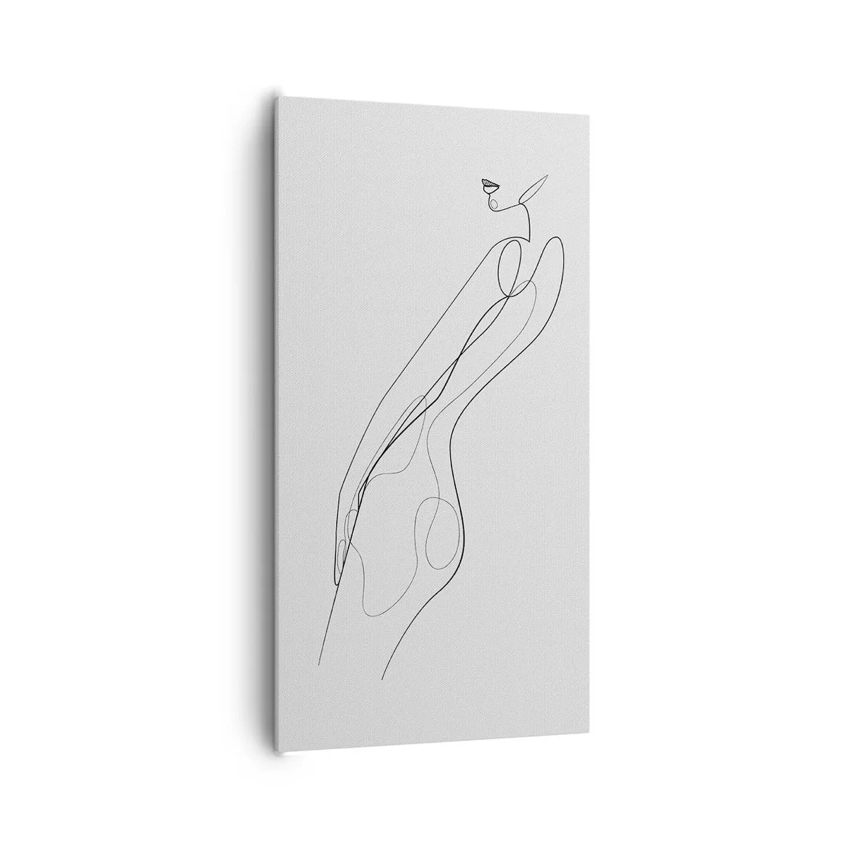 Schilderen op canvas - Gewoon een belofte - 65x120 cm