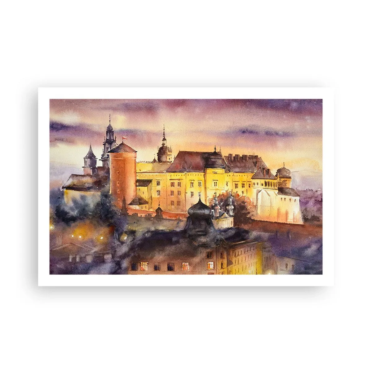 Poster - Geschiedenis en sprookje - 91x61 cm