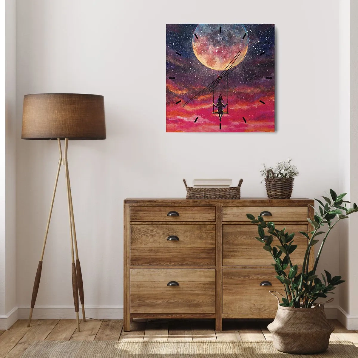 Wandklok - Klok - Droom - 40x40 cm