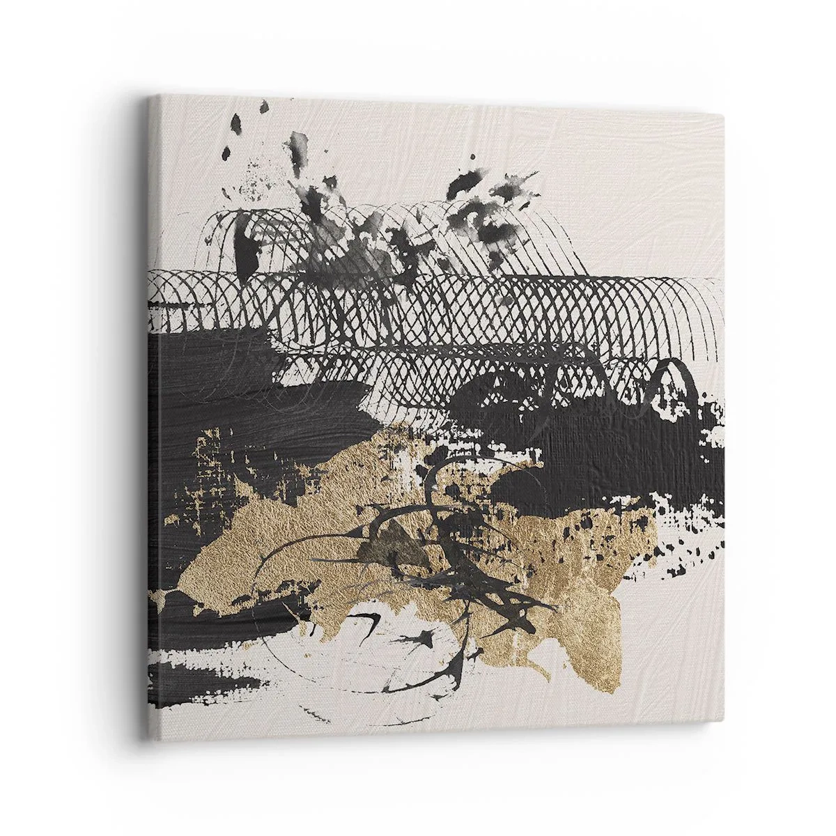 Schilderen op canvas - Compositie met passie - 30x30 cm