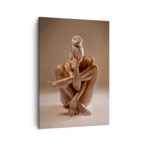 Schilderen op canvas - De eenheid van lichaam en geest - 50x70 cm