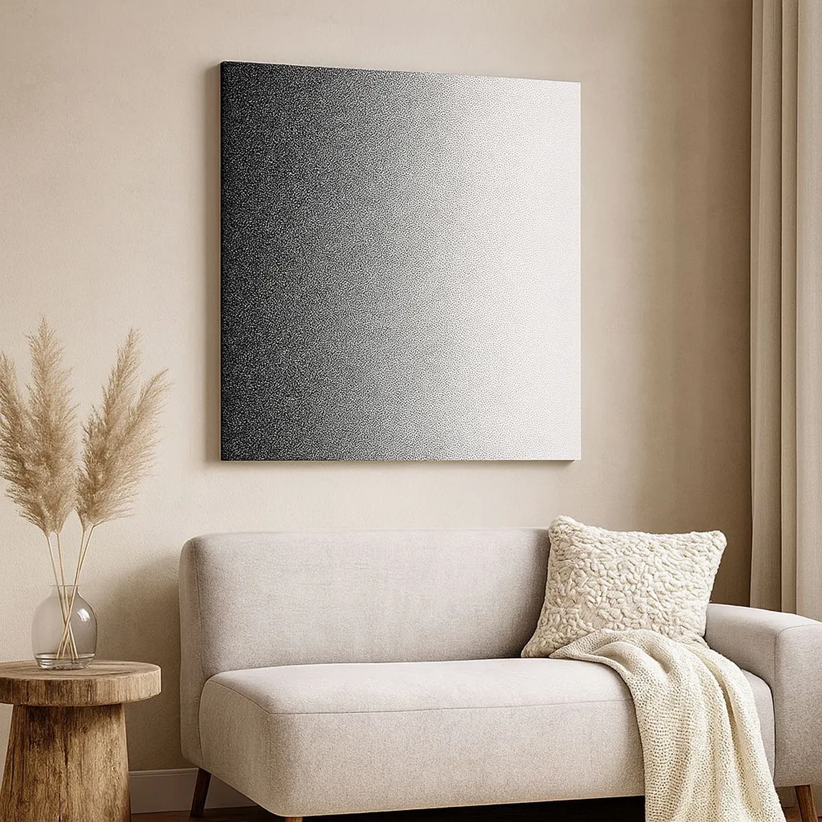 Schilderen op canvas - Naar het licht - 30x30 cm