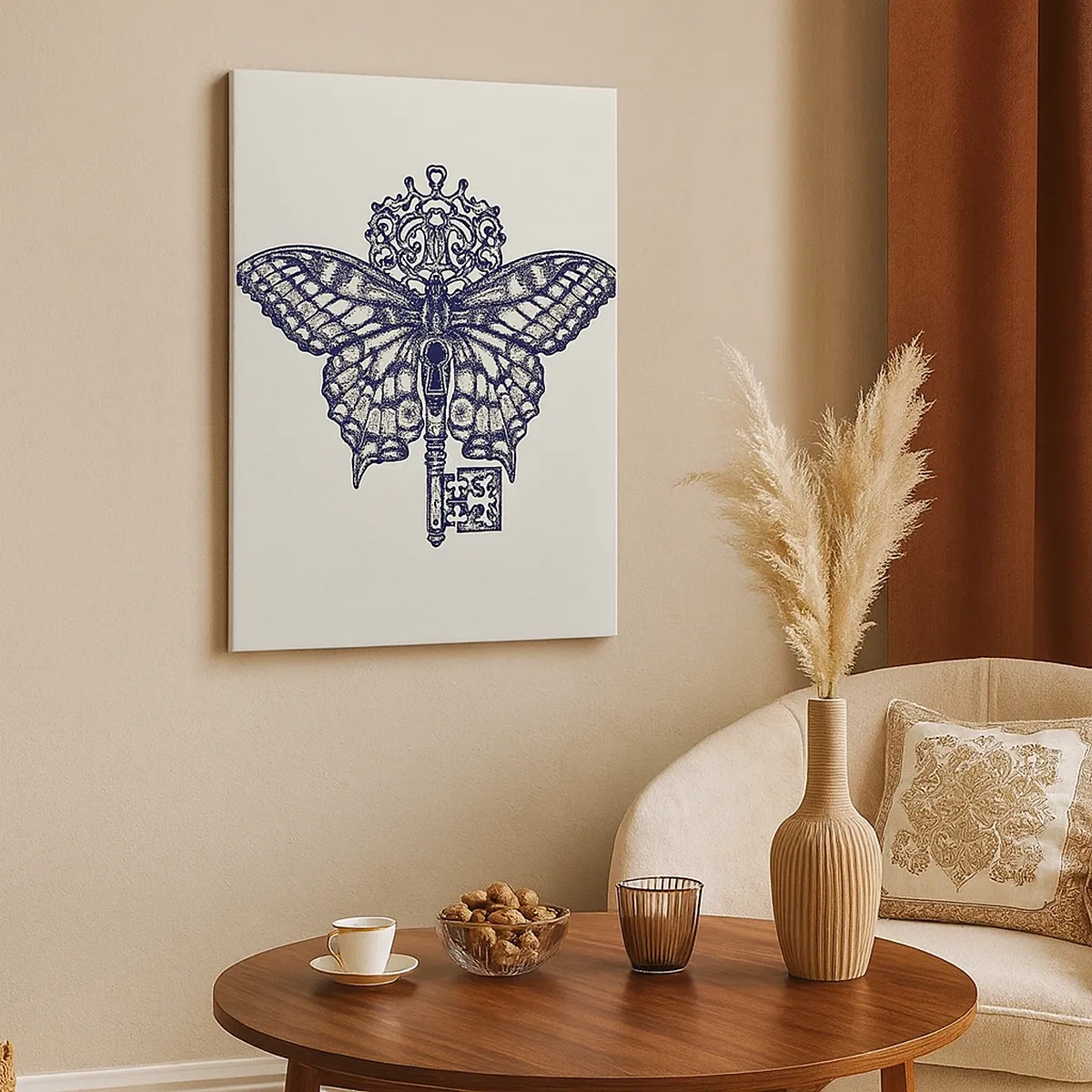 Schilderen op canvas - Alle geheimen van het hart - 50x70 cm