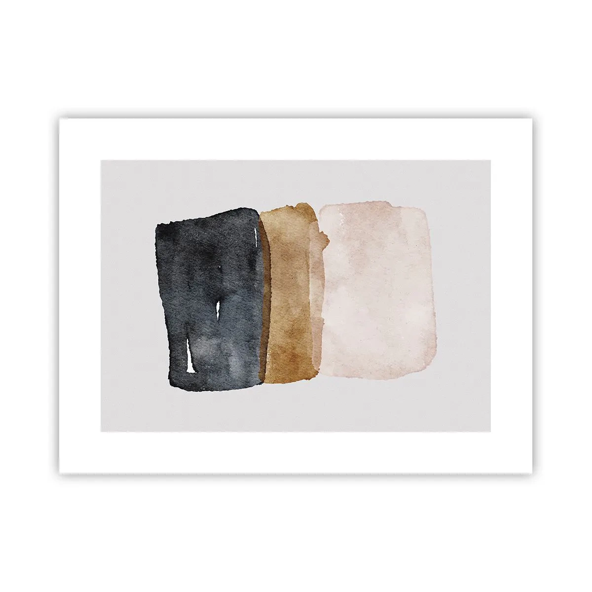 Poster - De samenstelling van de kleuren van de aarde - 40x30 cm