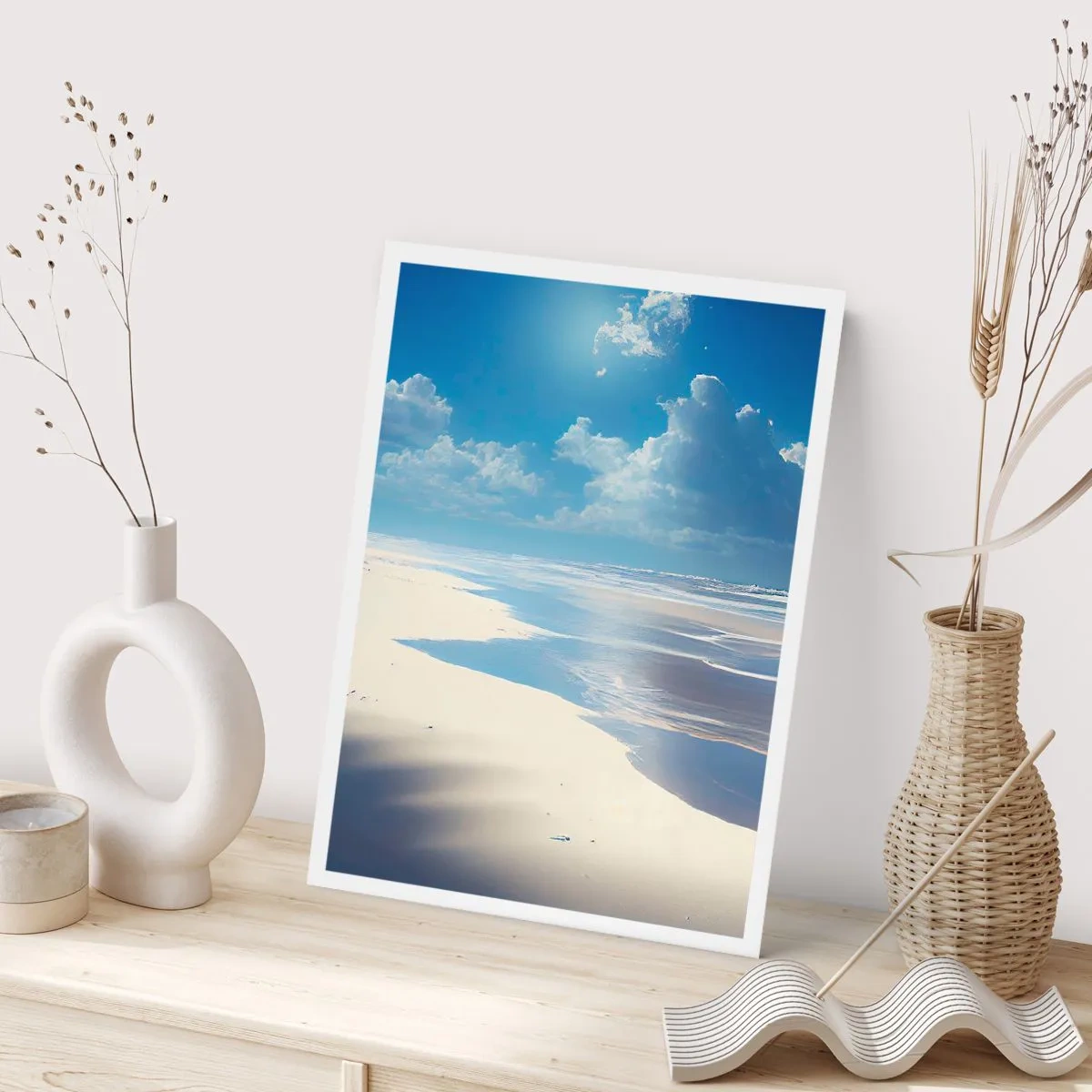 Poster - Paradijselijke vakantie - 40x50 cm