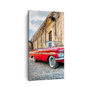 Schilderen op canvas - Cubaanse emoties - 45x80 cm