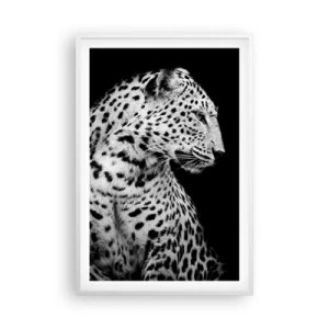 Poster in een witte lijst - Juist profiel perfect! - 61x91 cm