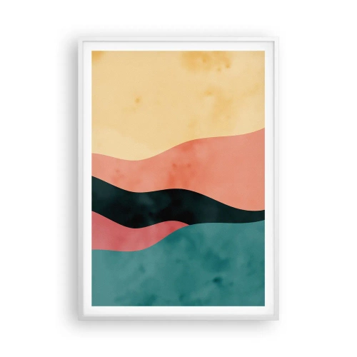 Poster in een witte lijst - Conforme non-conformiteit - 70x100 cm