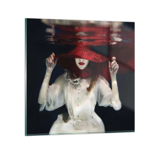 Schilderen op glas - Hatelijke godin in de Slavische mythologie - 60x60 cm