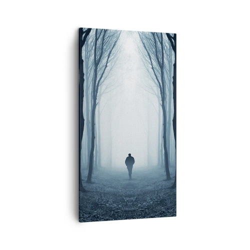 Schilderen op canvas - En alles is eenvoudig en duidelijk - 45x80 cm