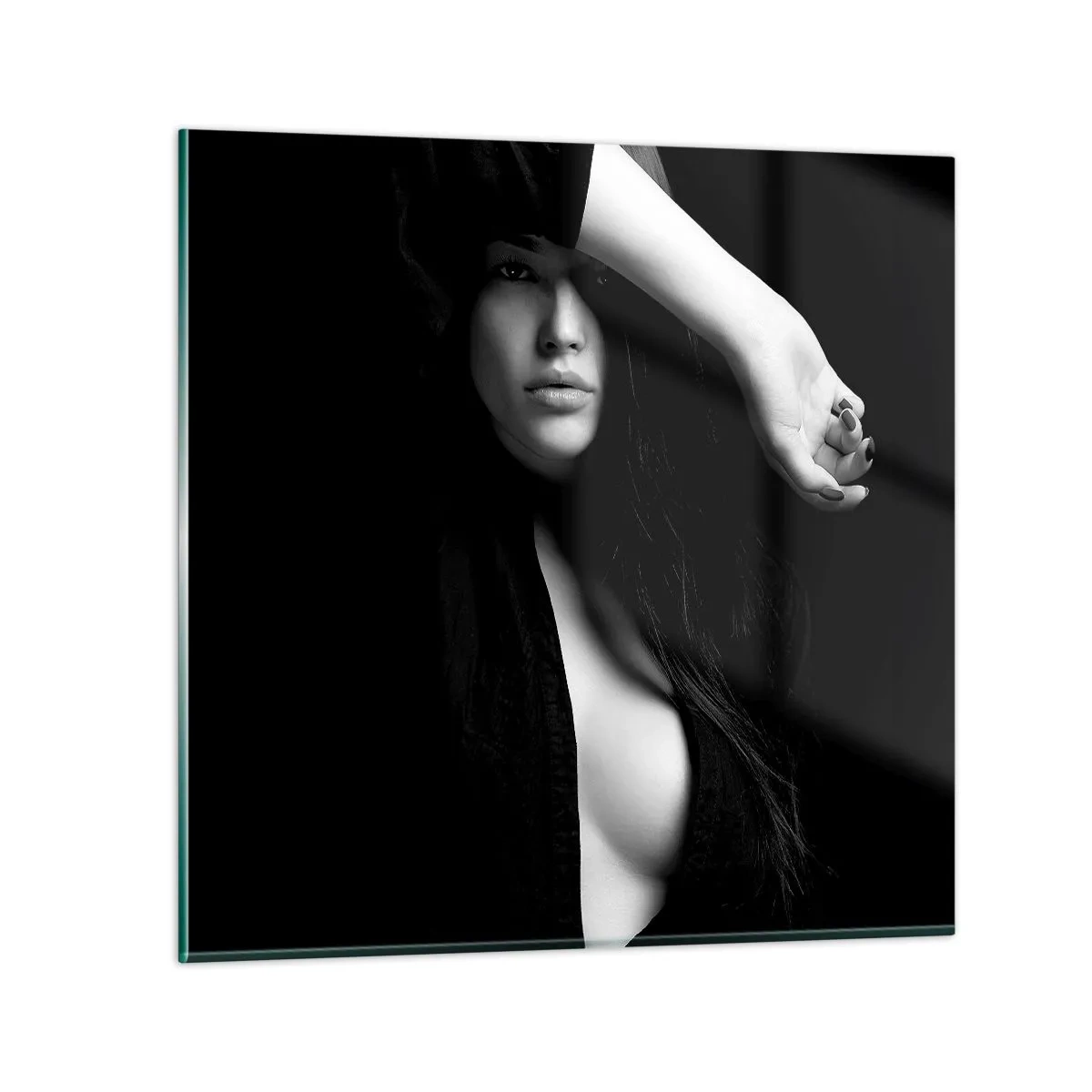 Schilderen op glas - Verleidingsschool - 50x50 cm