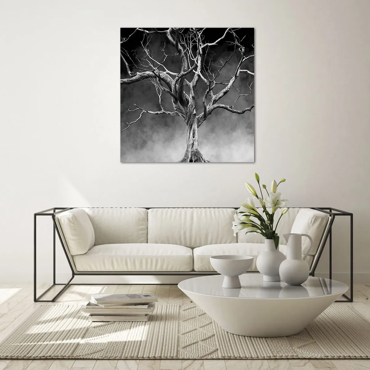 Schilderen op glas - Oorspronkelijk en heilig - 40x40 cm
