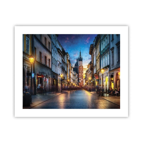 Poster - Charme van Krakau - 50x40 cm