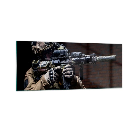 Schilderen op glas - Dodelijk effectief - 100x40 cm