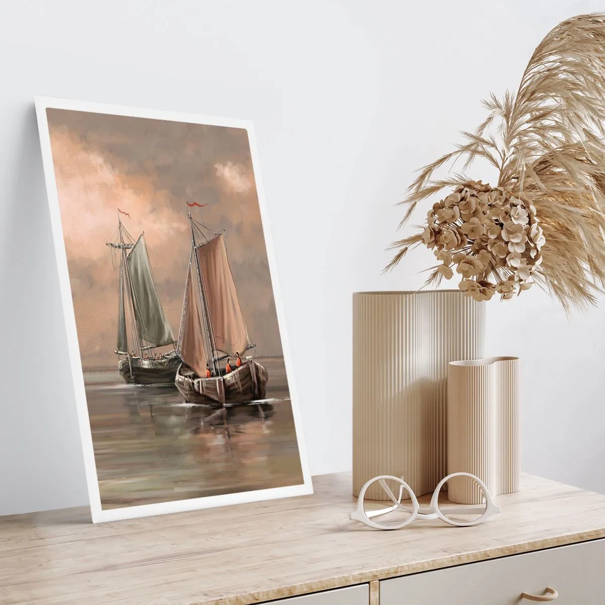 Poster - De terugkeer van zeelieden - 40x50 cm