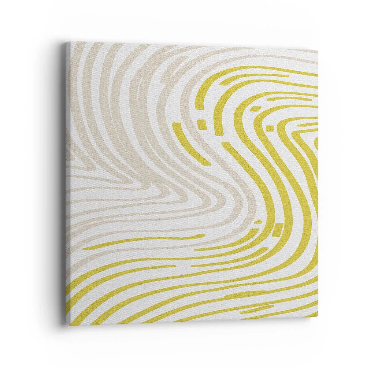 Schilderen op canvas - Een compositie met een zachte buiging - 40x40 cm