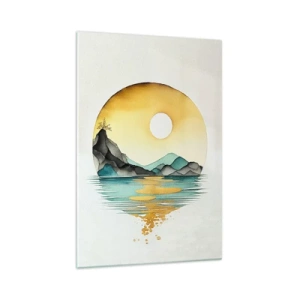 Schilderen op glas - In de cirkel van schoonheid - 70x100 cm