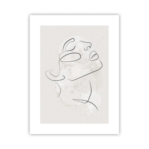 Poster - De omtrek van een droom - 30x40 cm