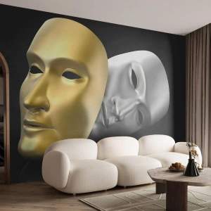 Zelfklevend Fotobehang Deluxe Sticker - Het leven is theater - Kap, Deel, Theater - 200x140 cm