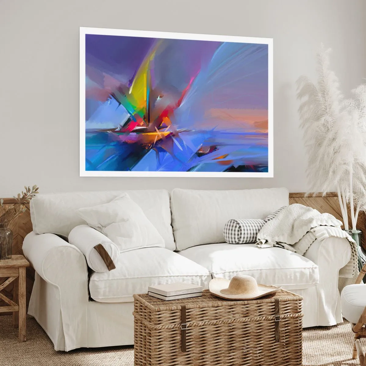 Poster - Propellers als een vogel - 70x50 cm