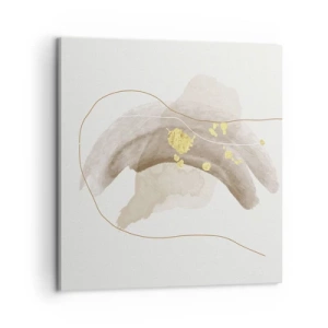 Schilderen op canvas - Ontmoet in de ruimte - 60x60 cm