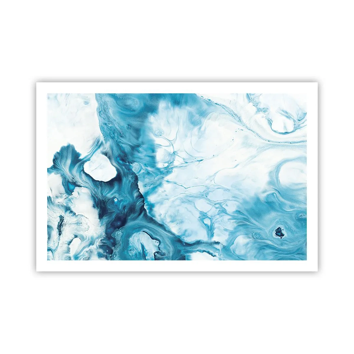 Poster - Blauw Concert - 91x61 cm