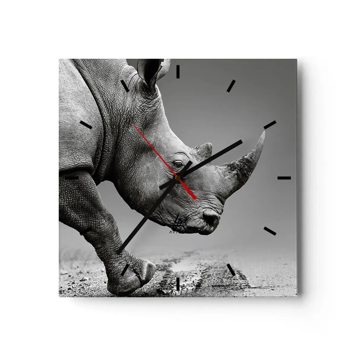 Wandklok - Klok - Onstuitbare kracht - 30x30 cm
