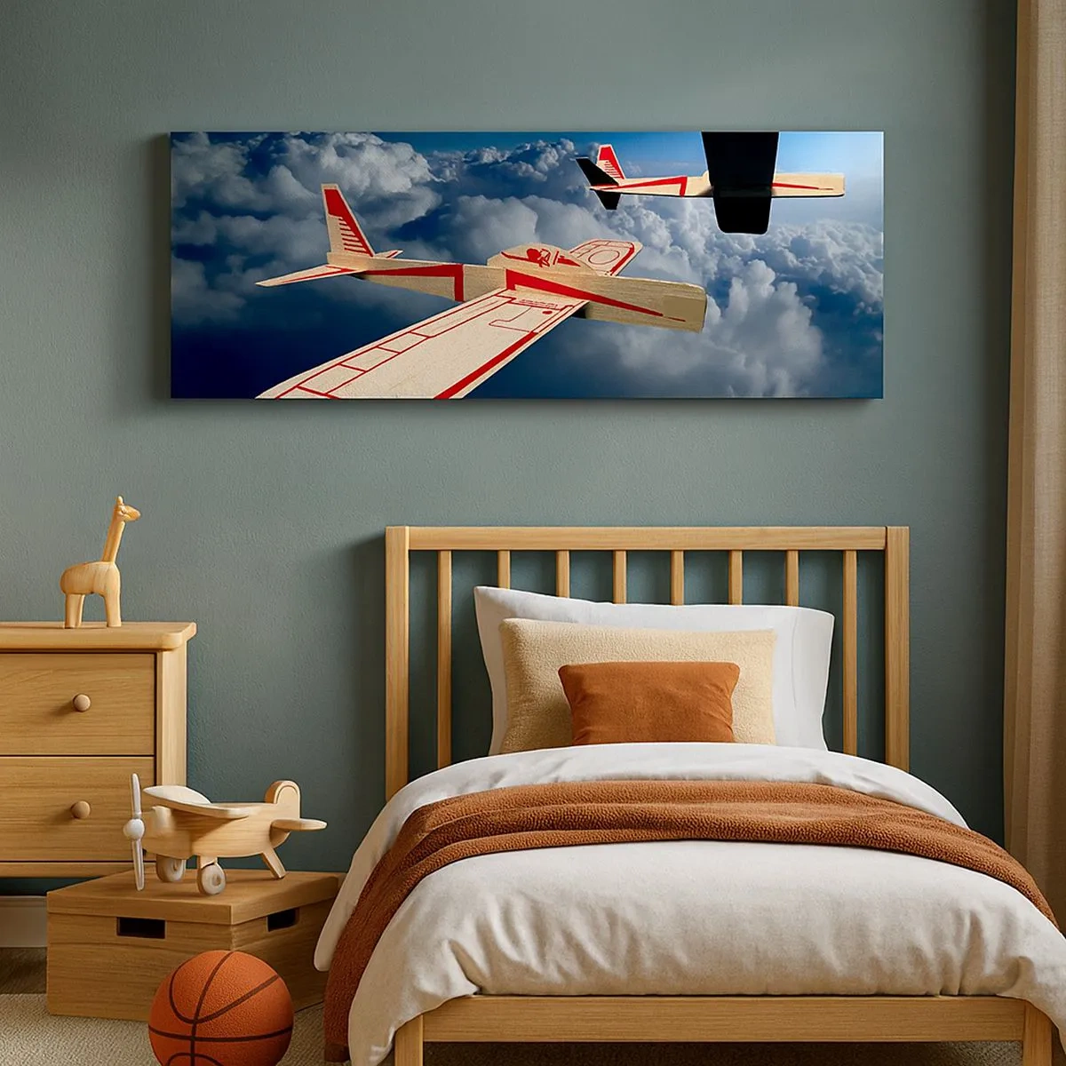 Schilderen op canvas - Nog hoger, nog verder - 100x40 cm