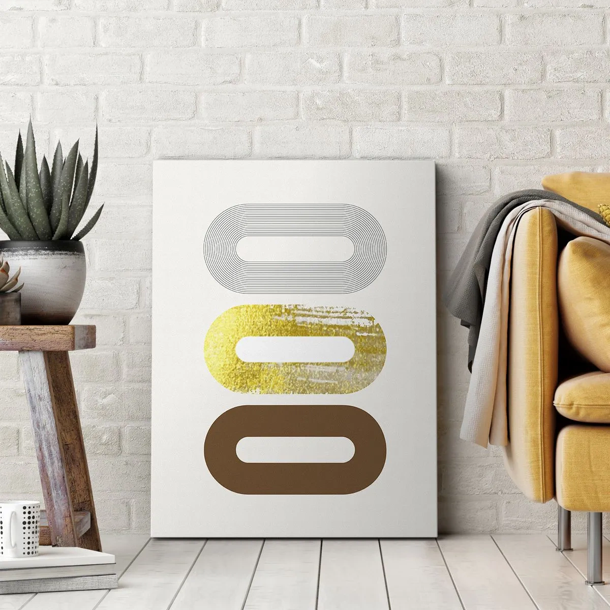 Schilderen op canvas - Oooo! - 80x120 cm