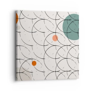 Schilderen op canvas - In de pop-art-sfeer - 30x30 cm