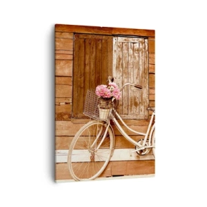 Schilderen op canvas - Ben zo terug - 50x70 cm