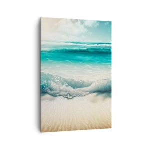 Schilderen op canvas - De vrede van de oceaan - 70x100 cm