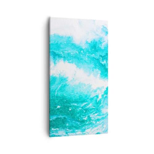 Schilderen op canvas - In de kern van het element - 55x100 cm