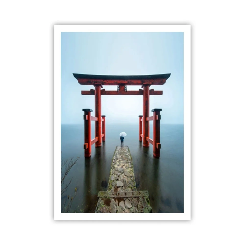 Poster - Japanse mijmering - 70x100 cm