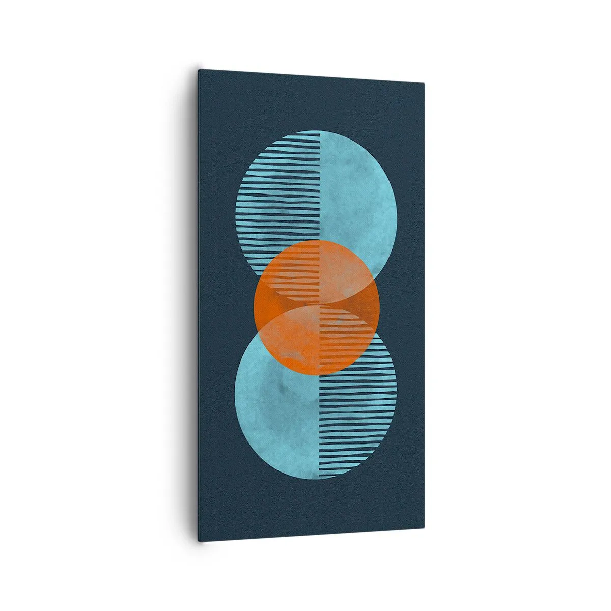 Schilderen op canvas - Symmetrische compositie - 65x120 cm