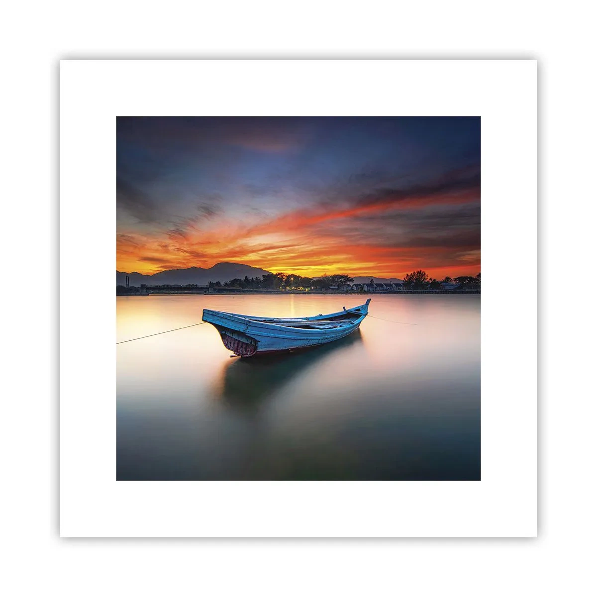 Poster - Een goede nacht komt eraan - 30x30 cm