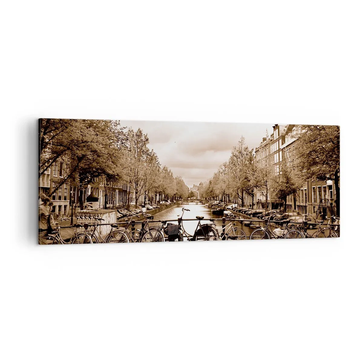 Schilderen op canvas - Hollandse sfeer - 140x50 cm